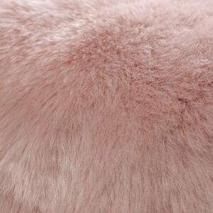 Obsession koberce Kusový koberec Premium Sheep 100 Rosa - 55x85 tvar kožešiny cm