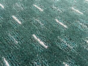 Vopi koberce Kusový koberec Valencia zelená kulatý - 100x100 (průměr) kruh cm