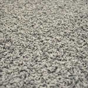 Vopi koberce Kusový šedý koberec Color Shaggy čtverec - 100x100 cm
