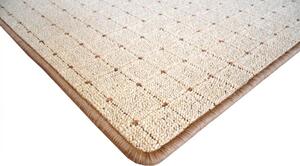 Vopi koberce Kusový koberec Udinese béžový čtverec - 100x100 cm