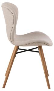 Béžová Židle Batilda A1 hnědá 82.5 × 47 × 53 cm ACTONA