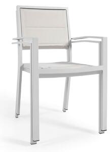Zahradní židle siley bílá