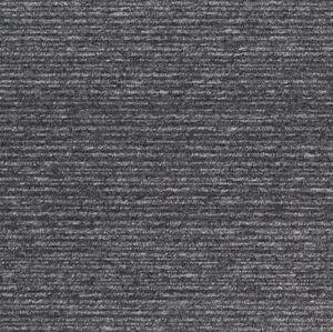 Kobercový čtverec Cobra Lines 5650 černá - 50x50 cm