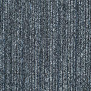 Kobercový čtverec Sonar Lines 4183 modrošedý - 50x50 cm