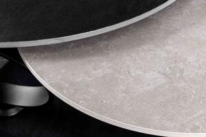Invicta interior Konferenční stolek Dancing Rings, otočný, keramika, šedá 44316