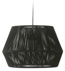 MUZZA Bavlněné stropní stínidlo Soraia Ø 36,5 cm černé