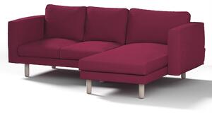 Potah na pohovku IKEA Norsborg 3-místná se šezlongem barva švestková