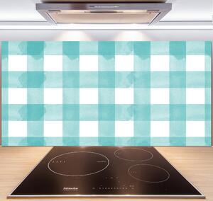 Panel do kuchyně Modrá mříž pl-pksh-140x70-f-121516030