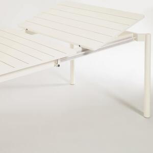 Zahradní rozkládací stůl tana 180 (240) x 100 cm bílý