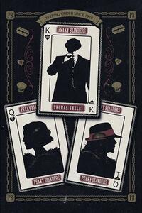 Plakát, Obraz - Peaky Blinders - Cards