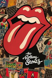 Plakát, Obraz - The Rolling Stones - Collage, (61 x 91.5 cm)