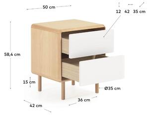 Noční stolek Marewa 50 x 58,4 cm