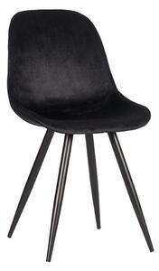 Jídelní židle Evor II Black Velvet