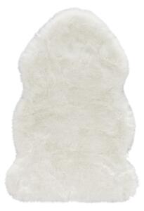 Mint Rugs - Hanse Home koberce Kusový koberec Superior 103347 Uni White (kůže) - 60x90 tvar kožešiny cm