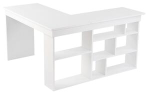 Matný rohový pracovní stůl 120x130 cm Vesper – Kalune Design