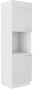 Kuchyňská skříň na vestavnou troubu LAJLA - šířka 60 cm, bílá