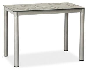 Malý jídelní stůl HAJK 1 - 100x60, šedý