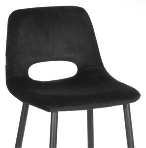 Barová židle Esho II Black Velvet