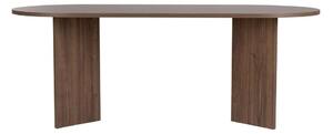 Jídelní stůl v dekoru ořechu 90x200 cm Sabella – Kalune Design