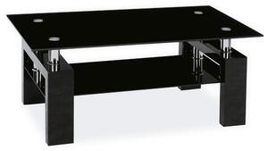 Velký konferenční stolek LACO - černý