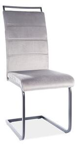 Čalouněná jídelní židle TALITA 3 - černá / šedá