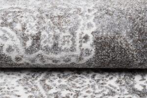 Makro Abra Kusový koberec klasický NIL 8099 1 644 šedý béžový bílý Rozměr: 80x150 cm