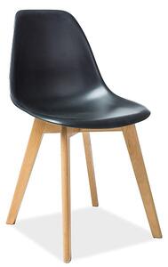 Jídelní židle NAJA - buk / černá
