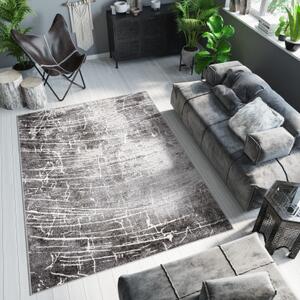Makro Abra Moderní kusový koberec NIL 8007 1 644 šedý béžový bílý Rozměr: 300x400 cm
