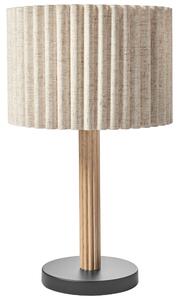 Stolní lampa BELESSA Len Světle béžová