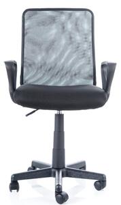 Otočná židle ELEKTRA - černá