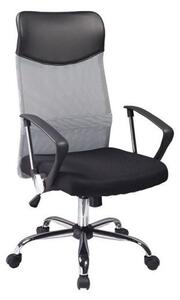 Otočná židle ESMERA 1 - šedá / černá