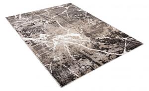 Makro Abra Moderní kusový koberec NIL 8002 1 944 béžový šedý bílý Rozměr: 80x150 cm