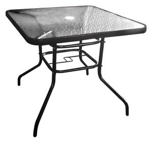 TRENDIE Sestava zahradního nábytku - 4 židle a stůl 80x80cm