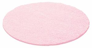 Kusový koberec Life Shaggy 1500 pink kruh-80x80 (průměr) kruh