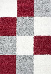 Ayyildiz koberce Kusový koberec Life Shaggy 1501 red - 80x150 cm