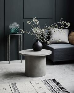 Kulatý stolek teno Ø 65 x 45 cm šedý