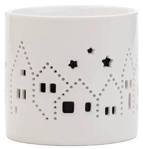 Sögne Home Porcelánový svícen Christmas Town - Medium SGH109
