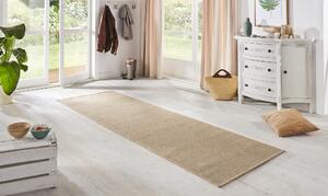 BT Carpet - Hanse Home koberce Běhoun Nature 103532 Béžová – na ven i na doma - 80x150 cm