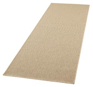BT Carpet - Hanse Home koberce Běhoun Nature 103532 Béžová – na ven i na doma - 80x150 cm
