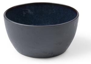 Černá/modrá miska z kameniny 600 ml Gastro Dark Blue/Black – Bitz