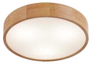 Stropní lampa Lamkur, Kerio, stmívatelné, Dřevo, Obývací pokoj, Dřevo, Moderní
