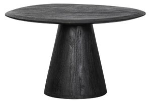 Konferenční stolek ruster 70 x 63 cm černý