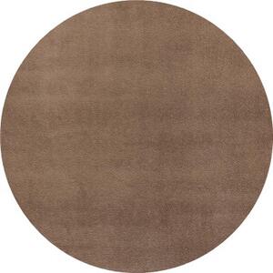 Hanse Home Collection koberce Kusový koberec Fancy 103008 Braun - hnědý kruh - 133x133 (průměr) kruh cm