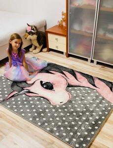 Ayyildiz koberce Dětský kusový koberec Kids 590 pink - 80x150 cm