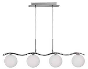 Candellux Ramon závěsné svítidlo 4x40 W bílá-chrom 34-01412