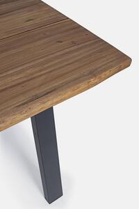 Stůl stockholm 160 x 90 cm hnědý