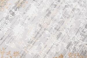 Makro Abra Klasický kusový koberec HERA TP58D světle šedý Rozměr: 80x150 cm