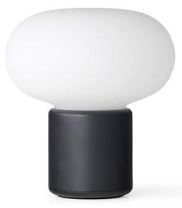New Works Přenosná stolní lampa Karl-Johan, cold black 22011