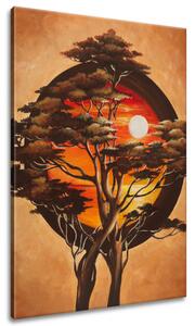 Ručně malovaný obraz Sférický strom Rozměry: 120 x 80 cm