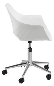 Kancelářská židle s područkami Enju II White